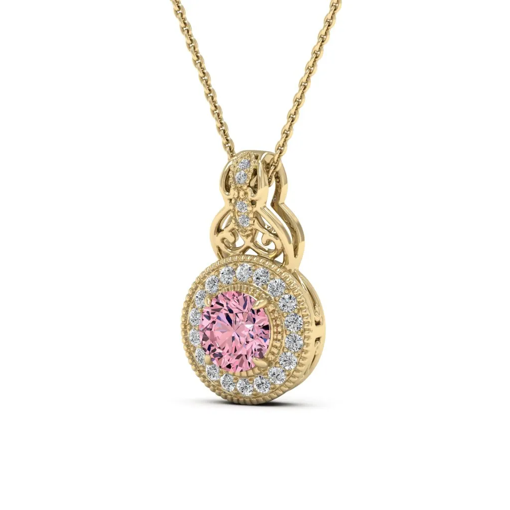 1.29 d.e.w cts Josie Moissanite Necklace