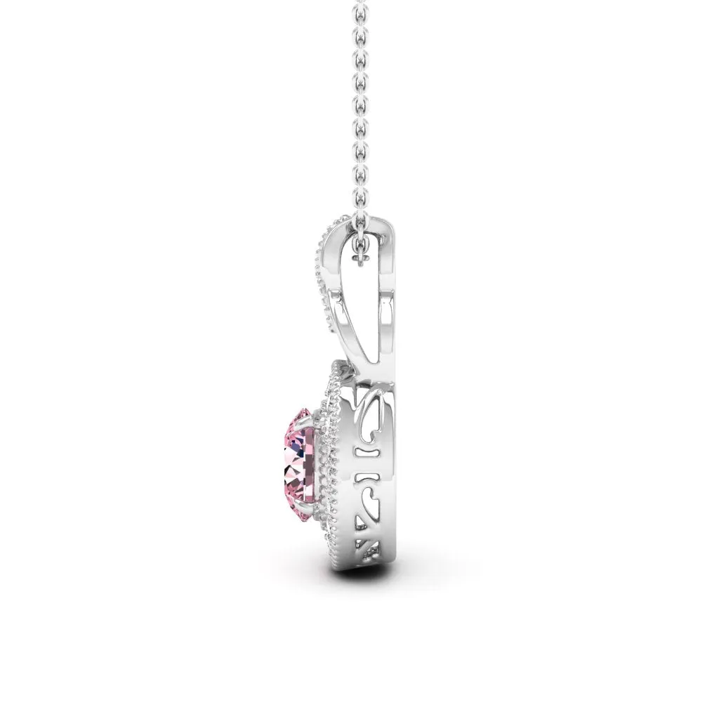 1.29 d.e.w cts Josie Moissanite Necklace