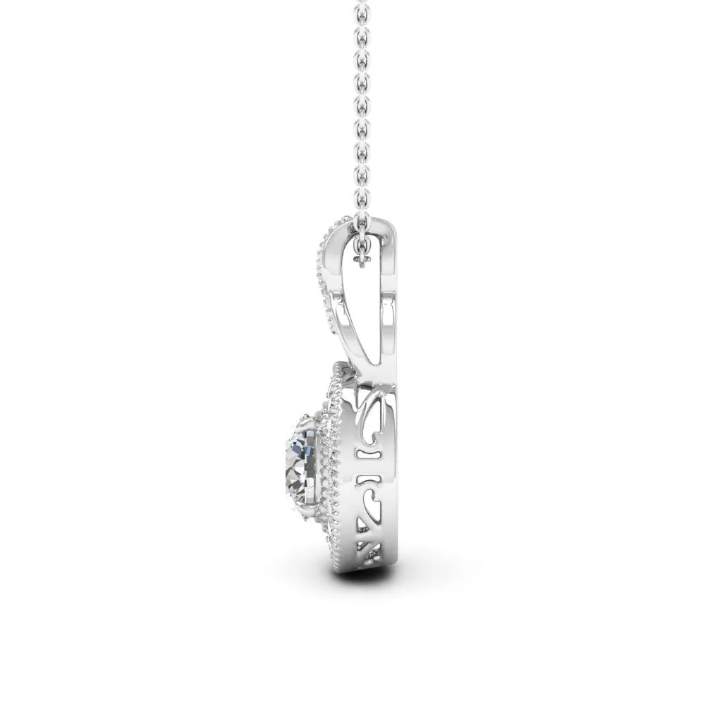 1.29 d.e.w cts Josie Moissanite Necklace