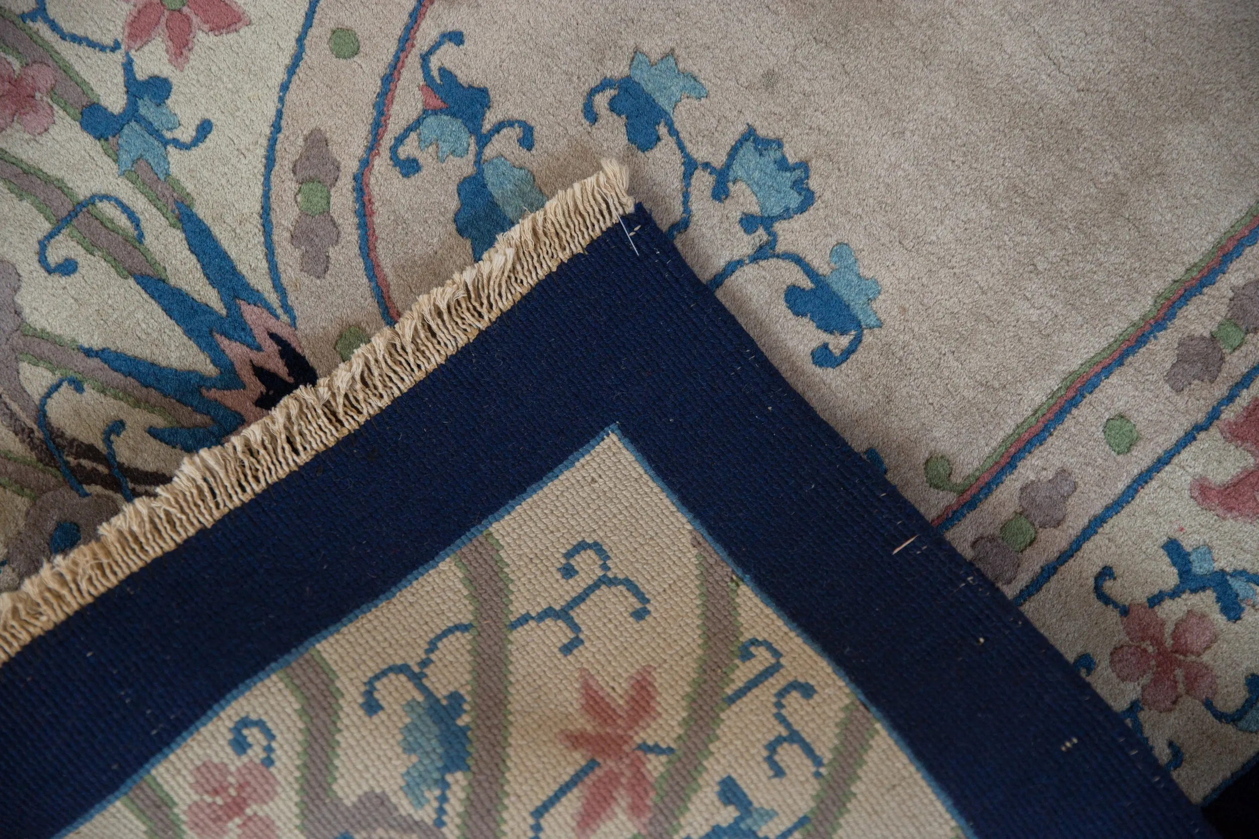 3x5 Vintage Art Deco Rug