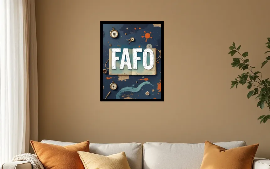Adventurous Nautical Dreams Wall Art Poster