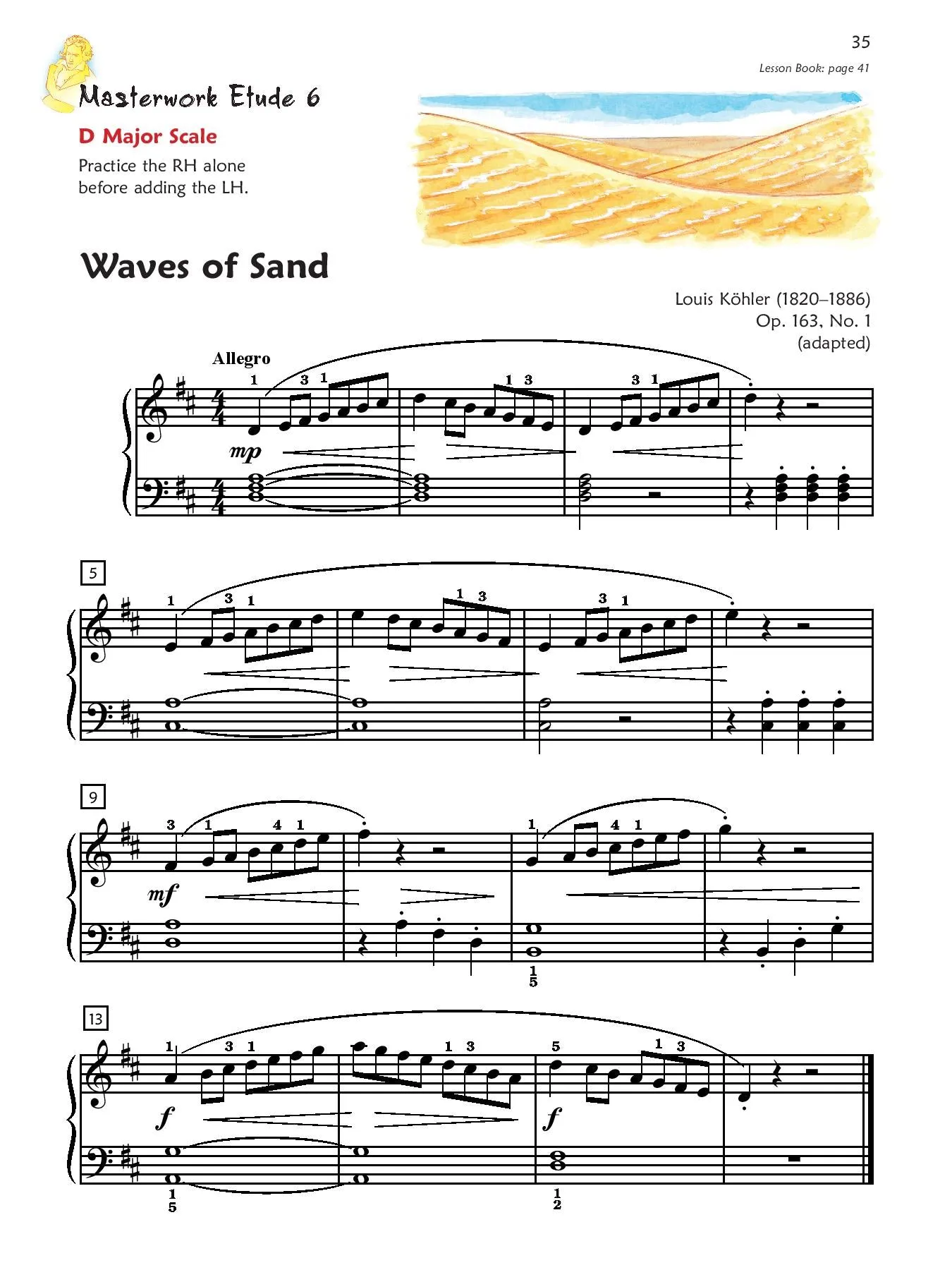 Alfred's Premier Piano Course, Technique 3