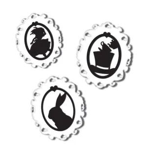 Alice in Wonderland DIY Stacker - TWO PAIR