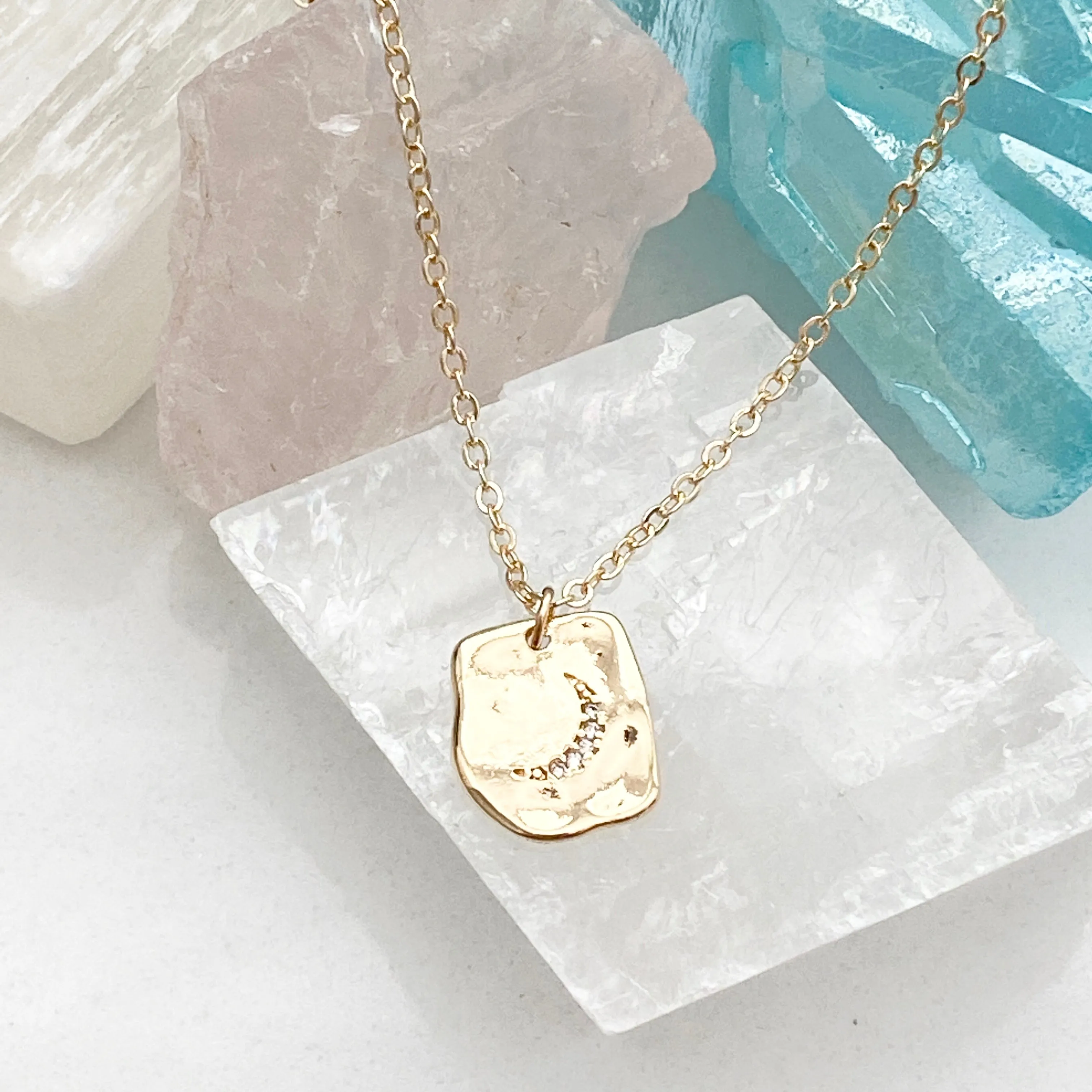 Allison Moon Charm Necklace