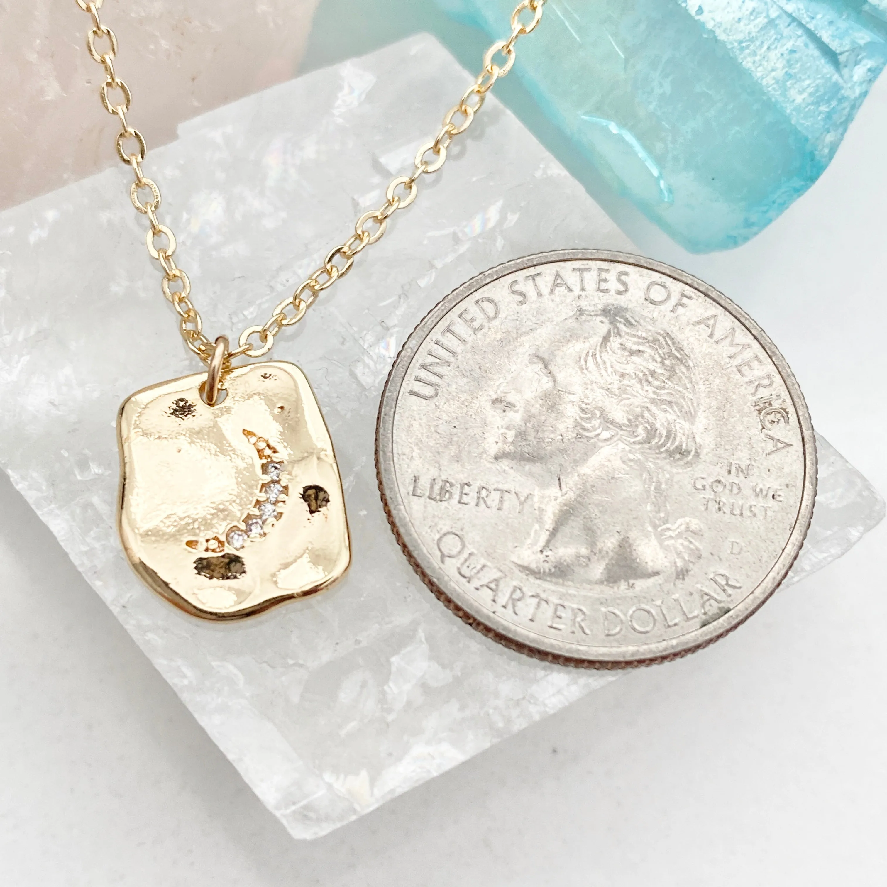 Allison Moon Charm Necklace