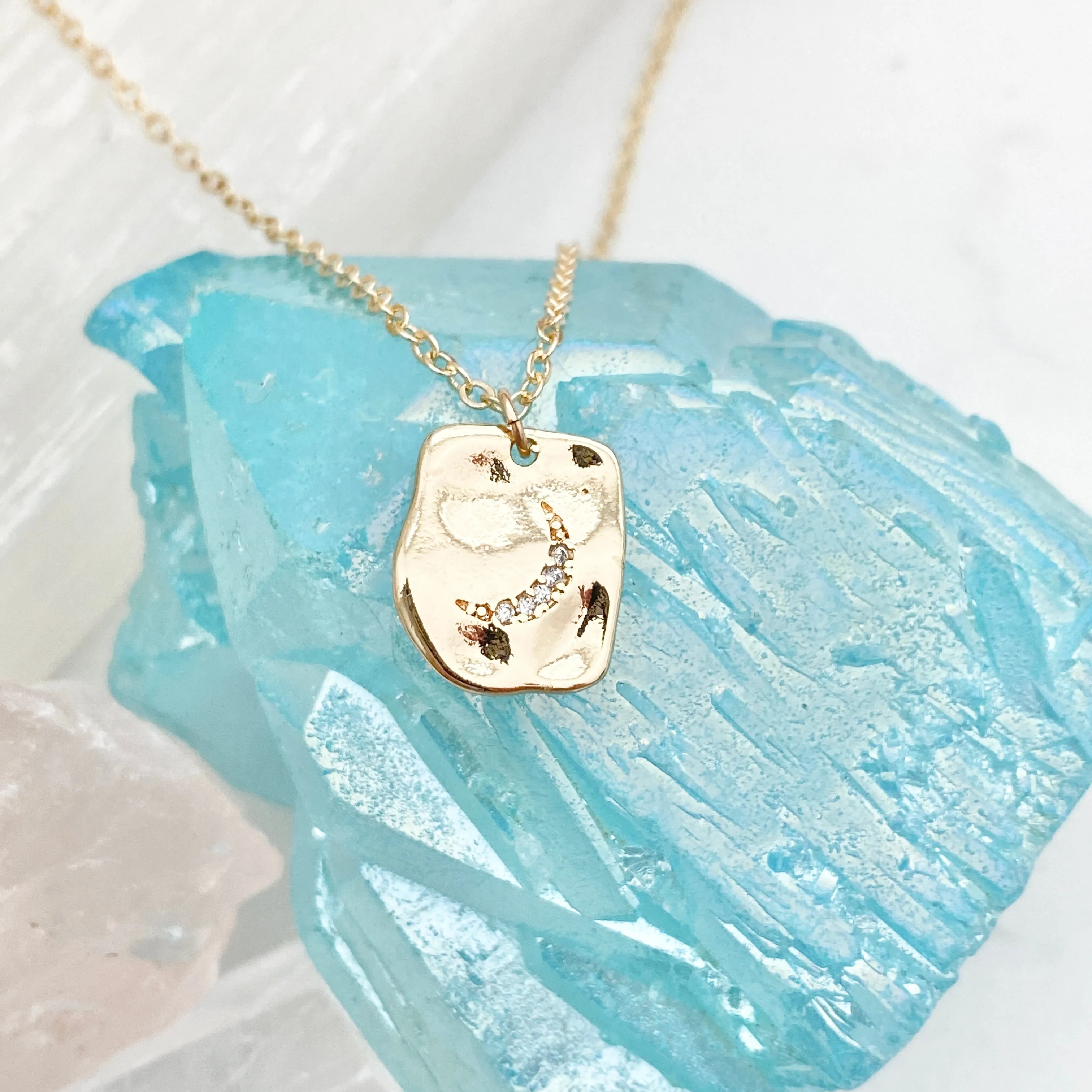 Allison Moon Charm Necklace