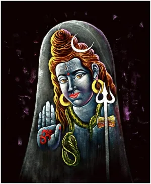 'Amarnath' Shiva in the form of Ice Lingam