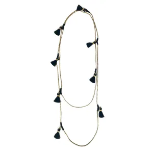 Ananya Tassel Necklace by SLATE   SALT