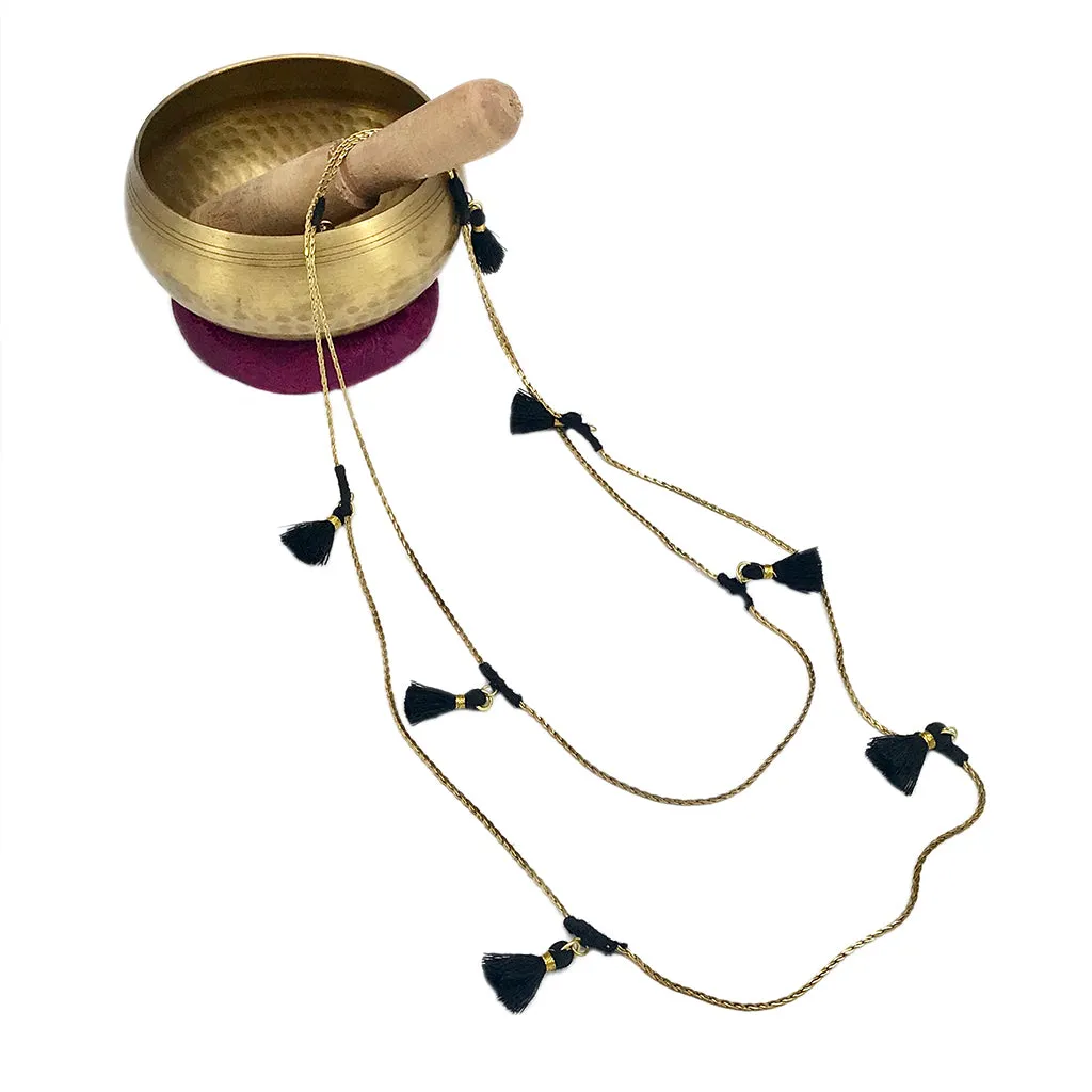 Ananya Tassel Necklace by SLATE   SALT