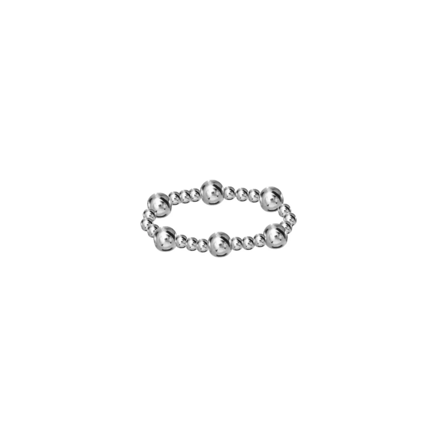 ANGELINA | Stretchy Ring with Anti-tarnish Gold Filled beads