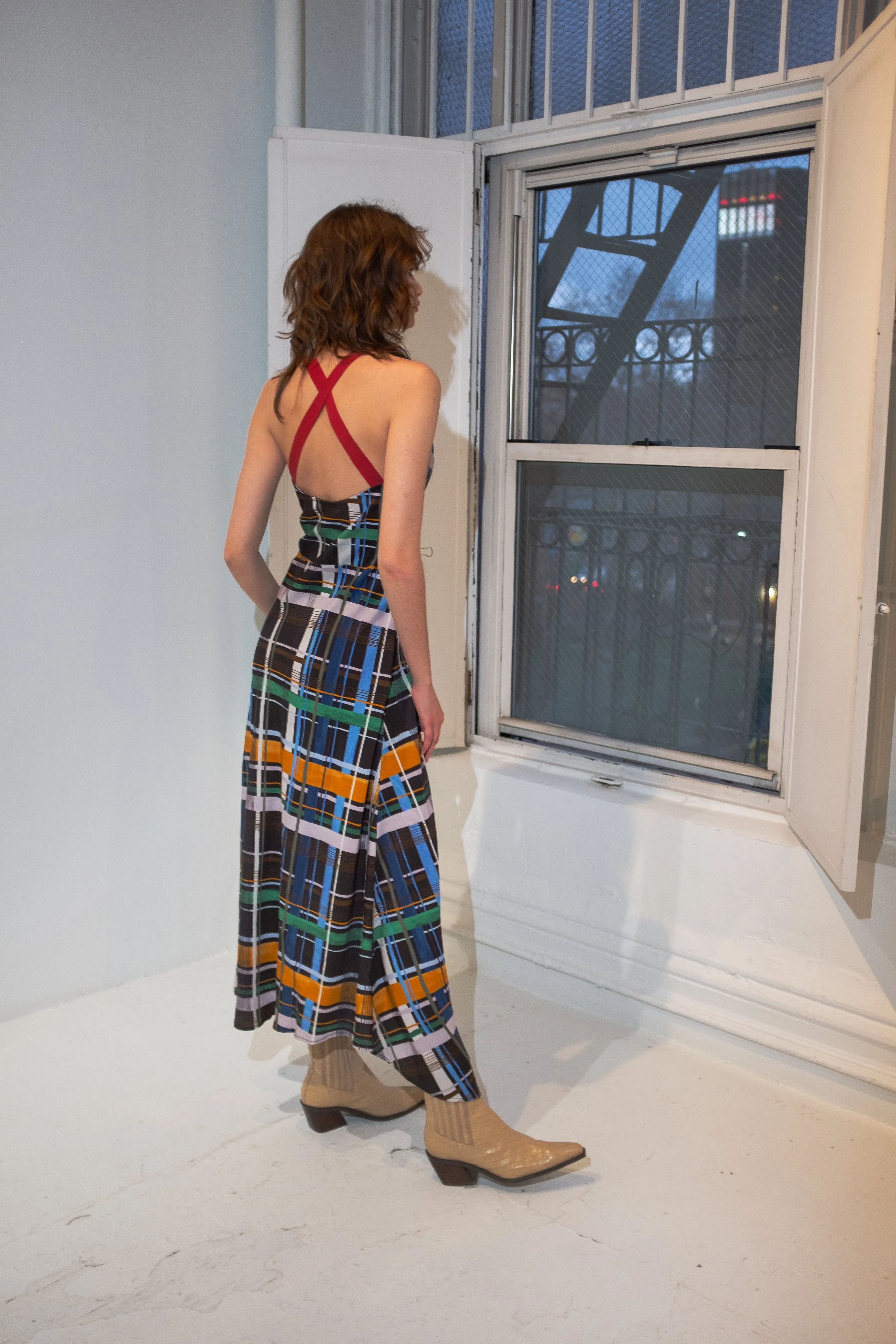 Aria Dress - Plaid