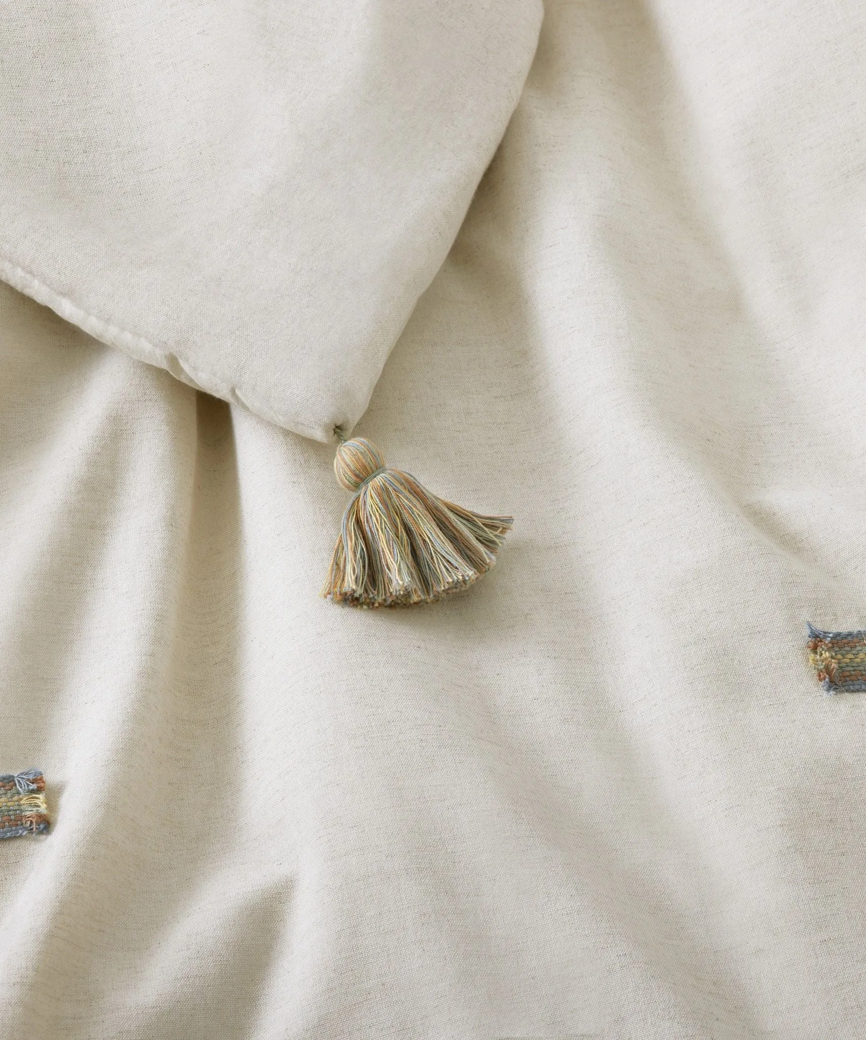 Arlo Tassel Comforter Set