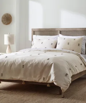 Arlo Tassel Comforter Set