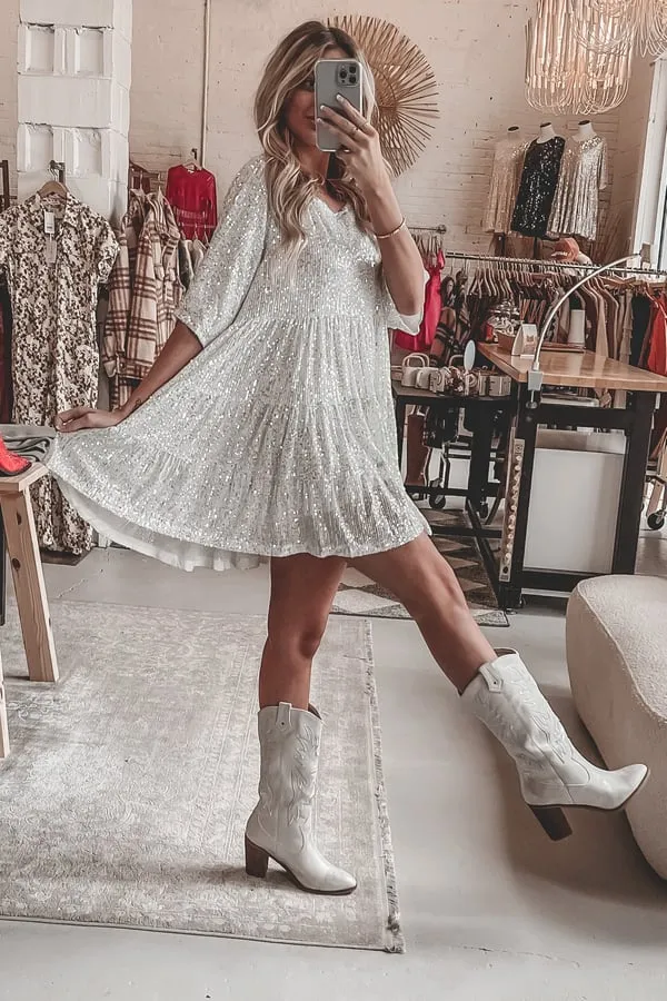 Athena | Sparkling Mini Dress
