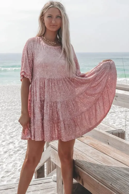 Athena | Sparkling Mini Dress