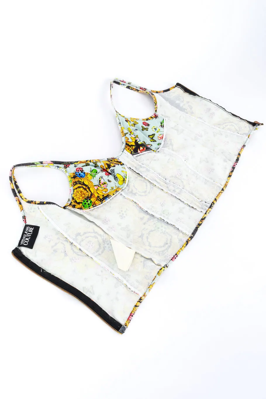 Baroque Ladybug Bustier Top