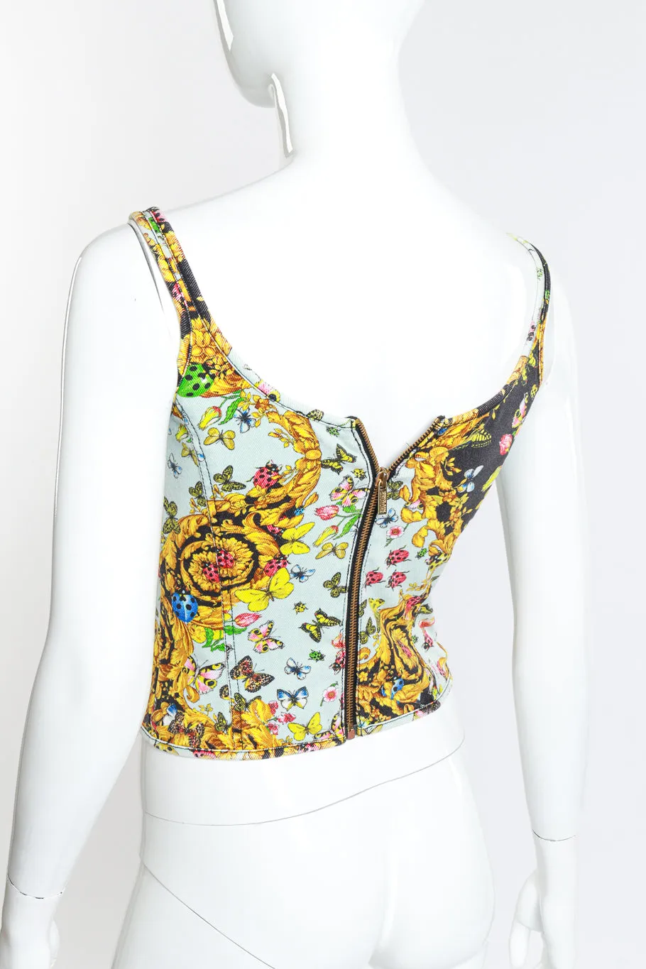 Baroque Ladybug Bustier Top