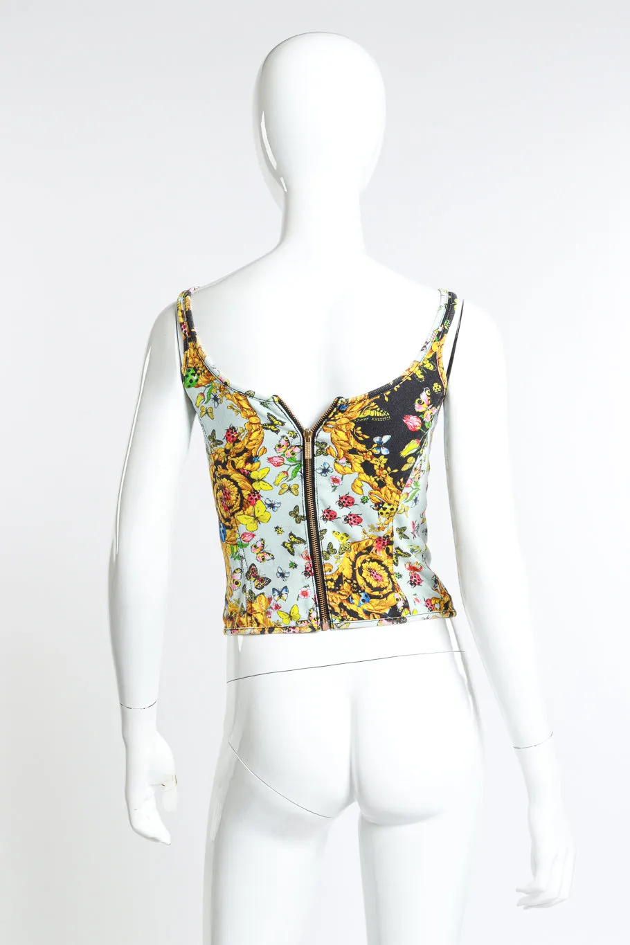 Baroque Ladybug Bustier Top