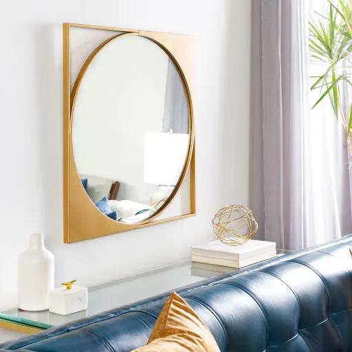 Bauhaus Style Accent Mirror