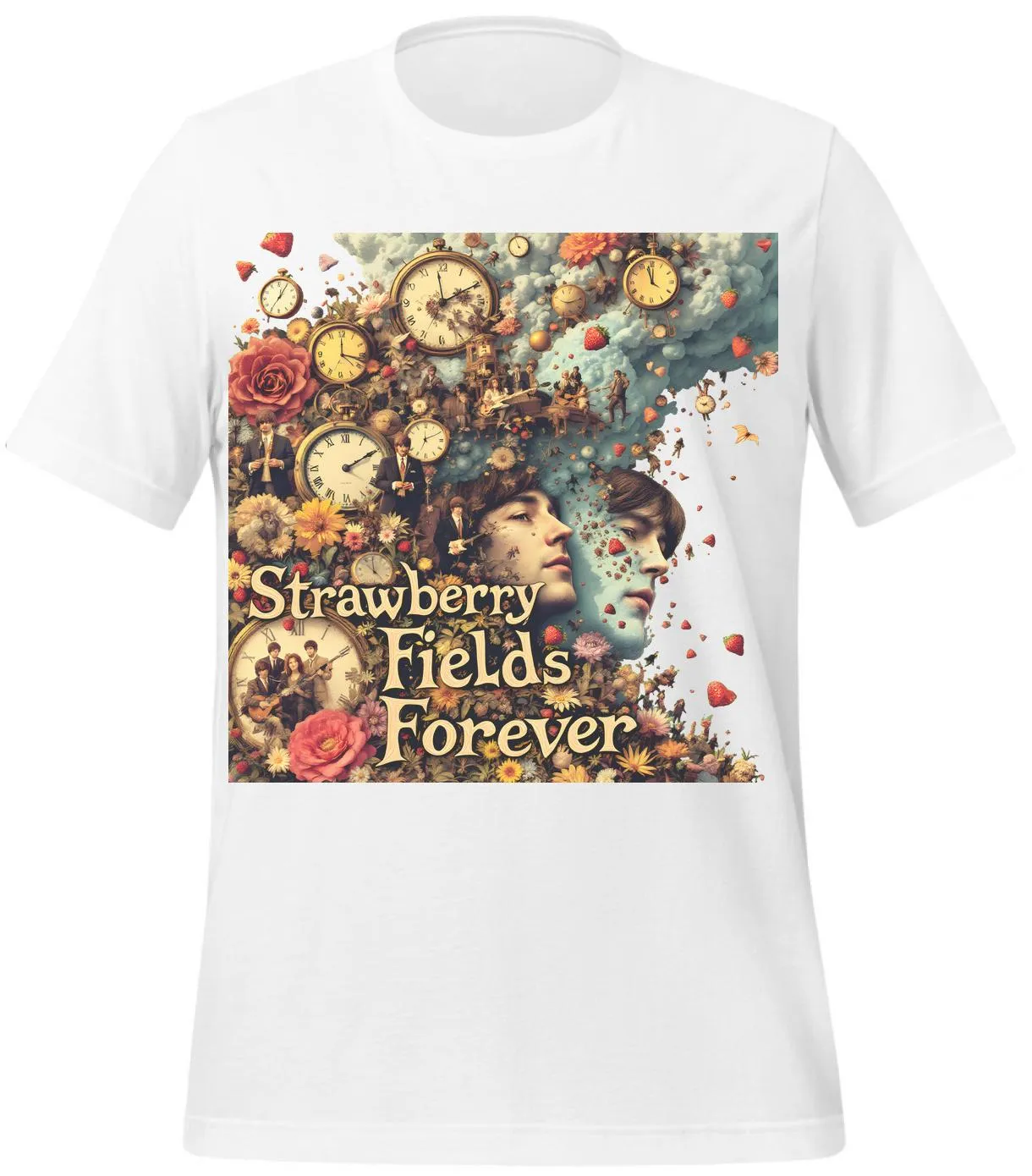 beatles t shirt: Surreal Beatles Montage | Classic T-Shirt (Unisex)