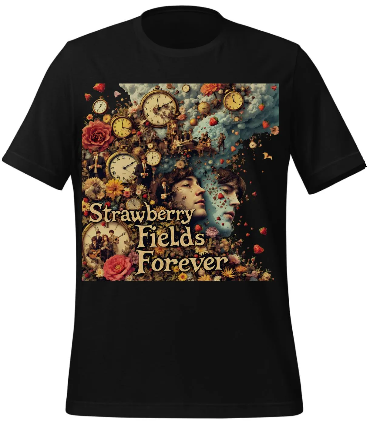beatles t shirt: Surreal Beatles Montage | Classic T-Shirt (Unisex)