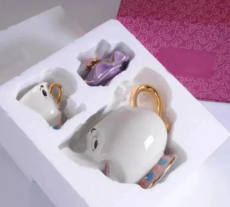 Beauty And The Beast Mrs. Potts & Chip Tea Cup