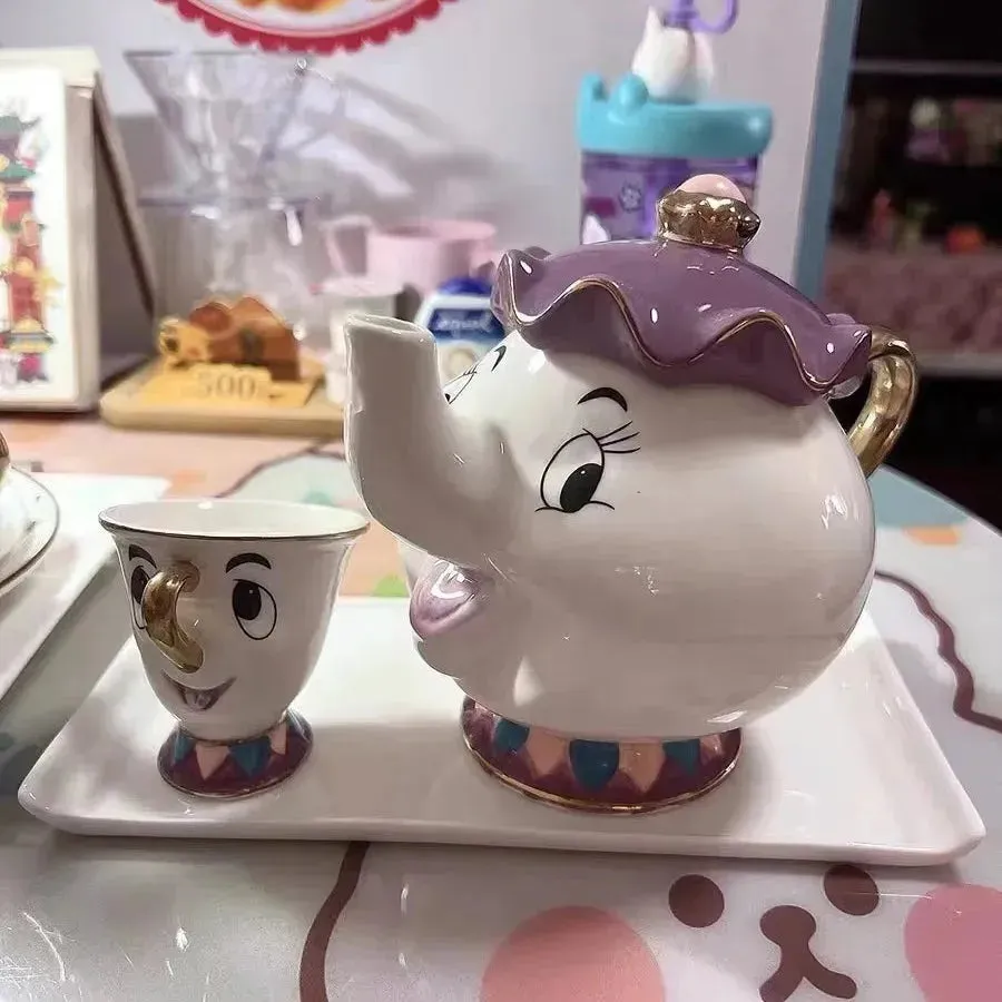 Beauty And The Beast Mrs. Potts & Chip Tea Cup