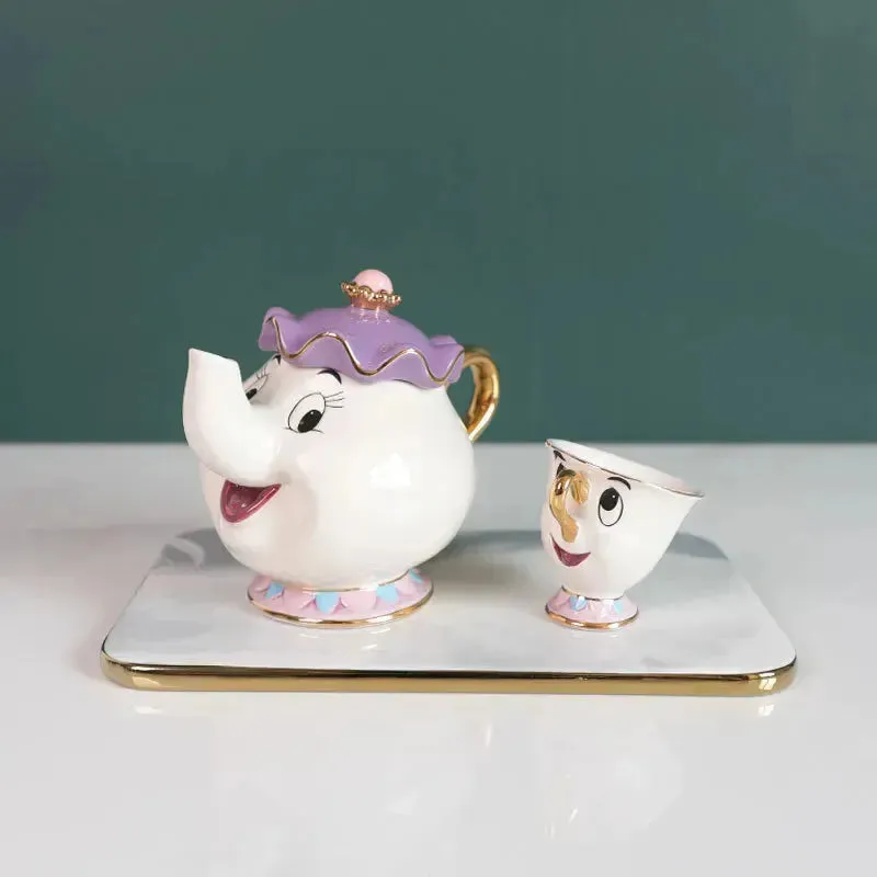Beauty And The Beast Mrs. Potts & Chip Tea Cup