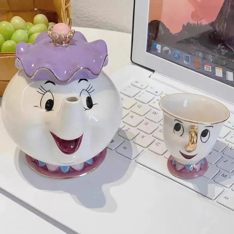Beauty And The Beast Mrs. Potts & Chip Tea Cup