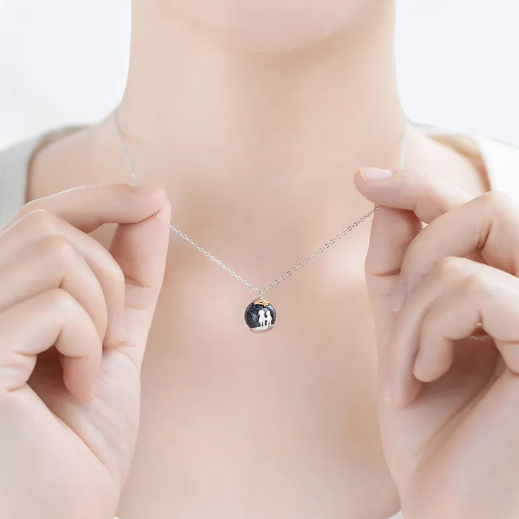 Beneath the Stars Silver Pendant Necklace