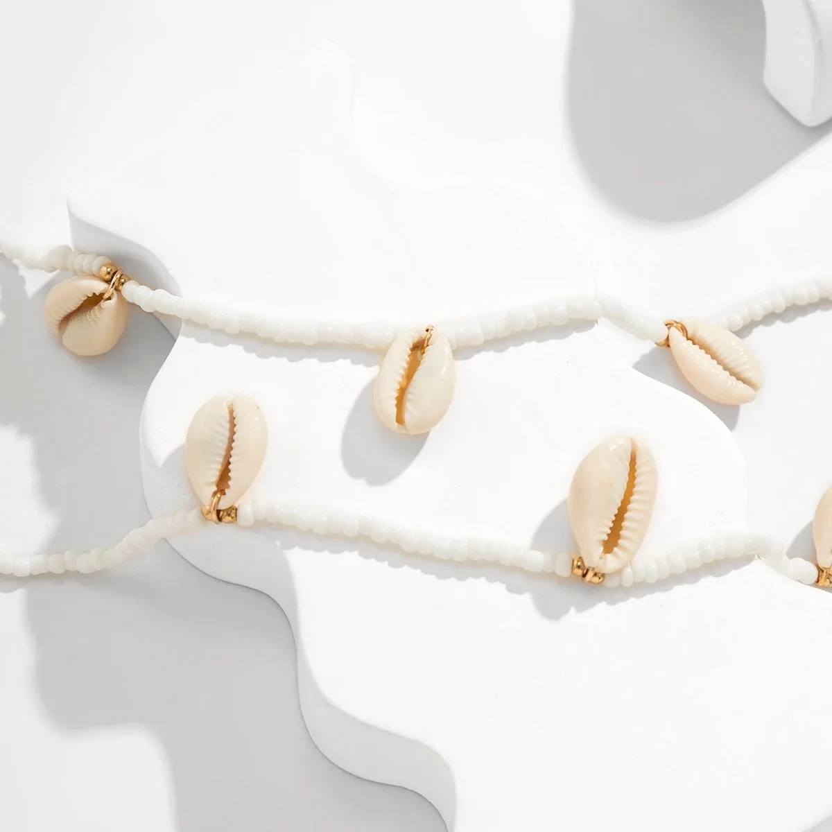 Bohemian Cowry Shell Tassel Seed Bead Waist Chain