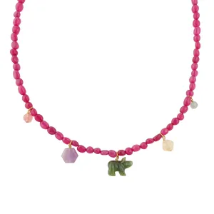 Candy stone necklace