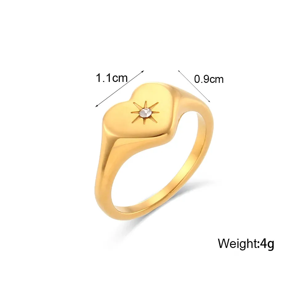 Celestial Love Ring - 18k Gold