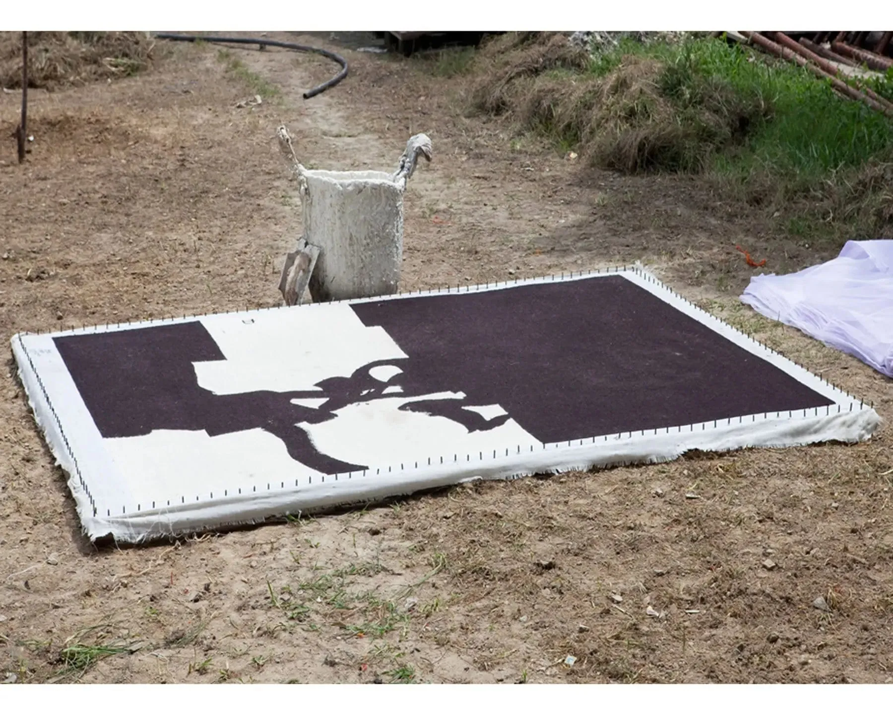 Chillida, Collage 1966 - Rug