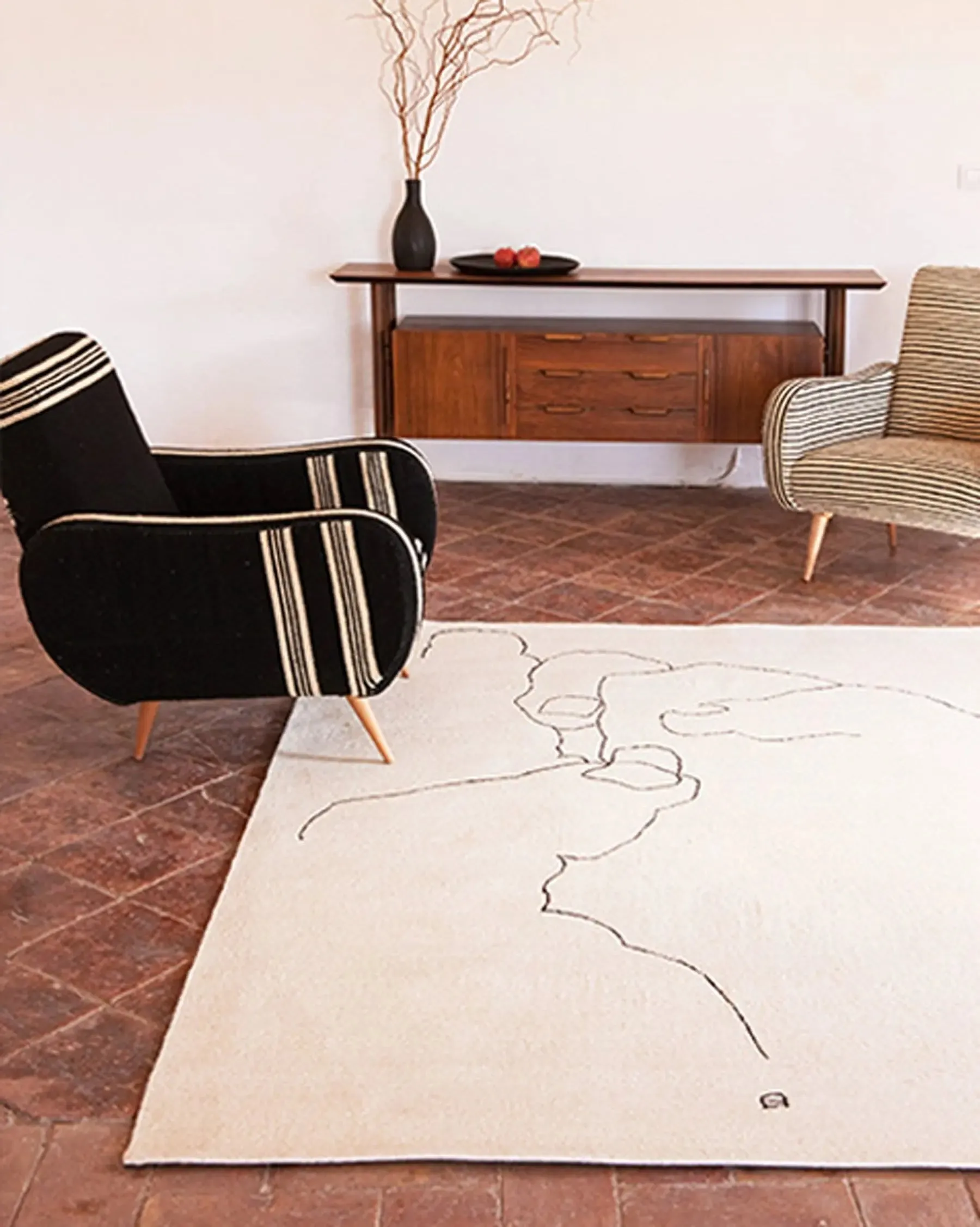Chillida, Figura Humana 1948 - Rug