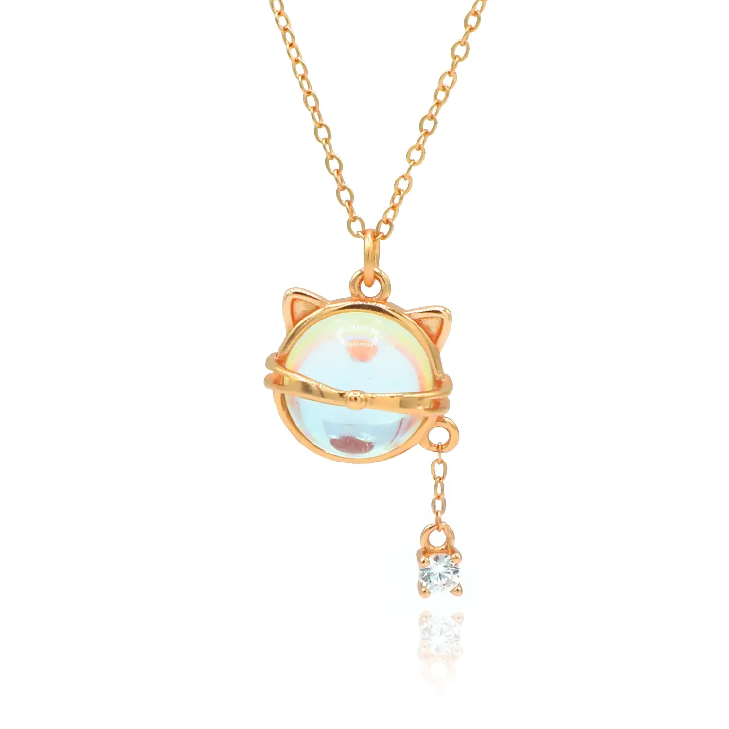 Chubby Cat Necklace