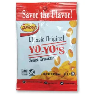 Classic Original Yo-Yo's Snack Crackers