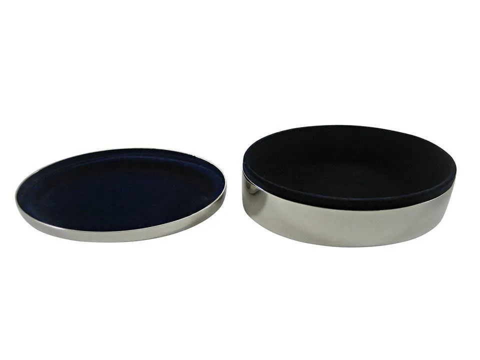Coffee Cup Oval Trinket Jewelry Box