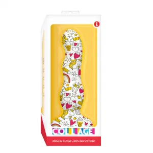 Collage - Cupcake and Unicorns - Curvy Silicone