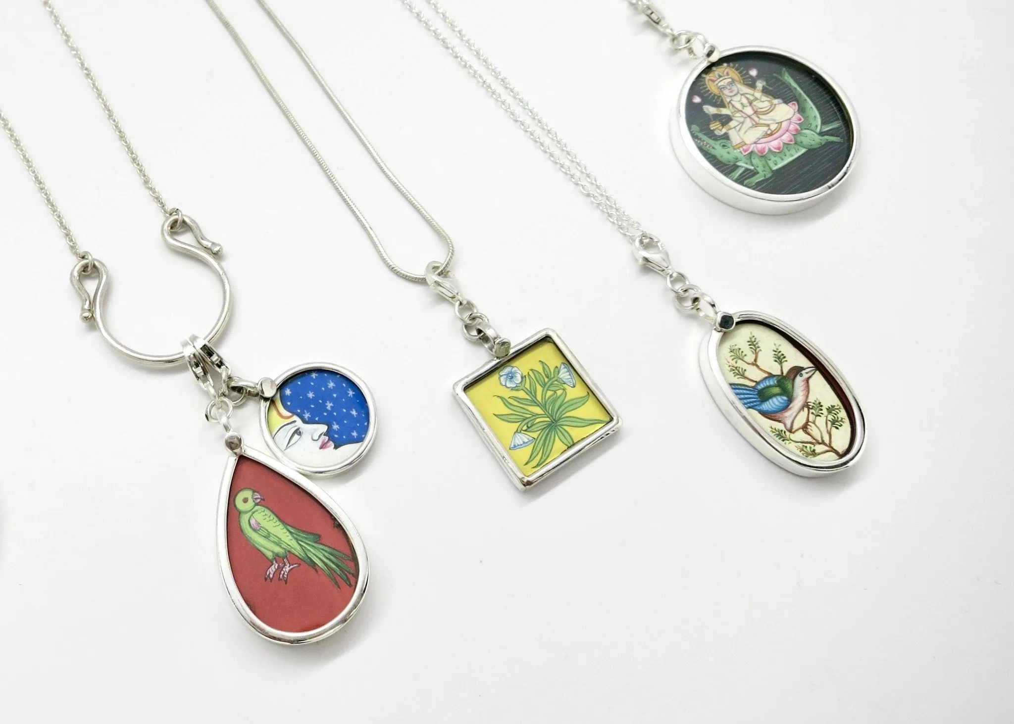Collectible miniature painting charms