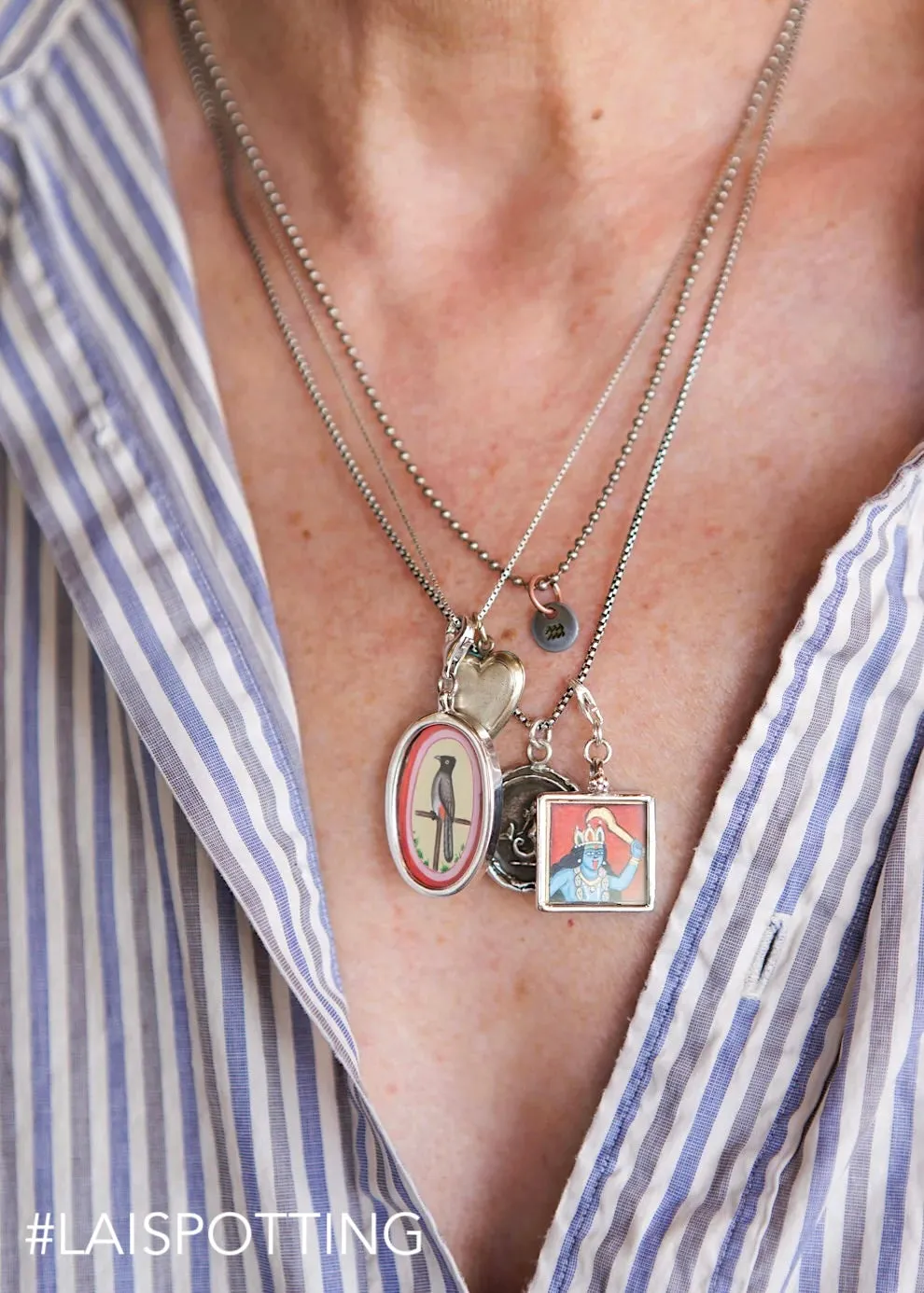Collectible miniature painting charms