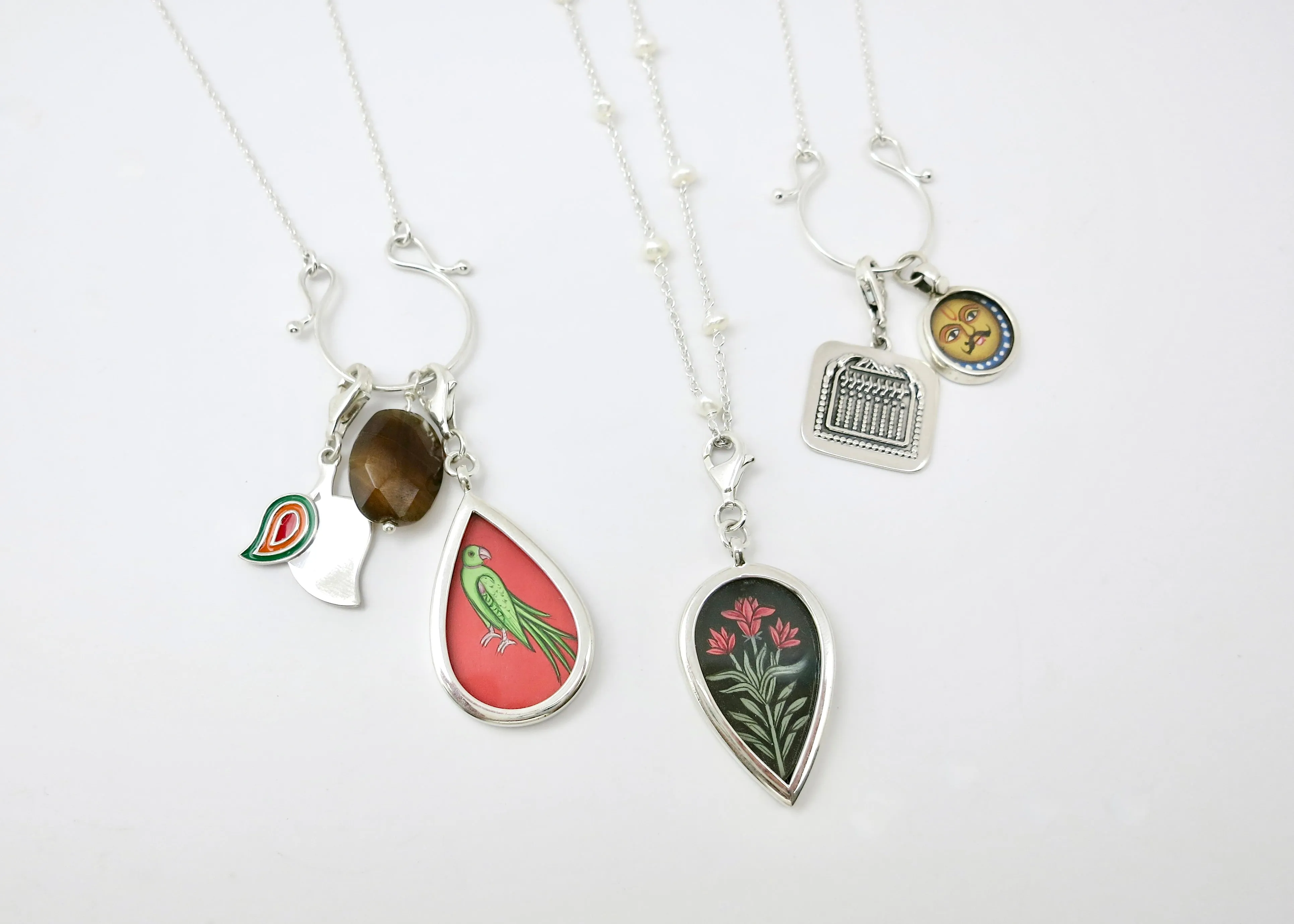 Collectible miniature painting charms