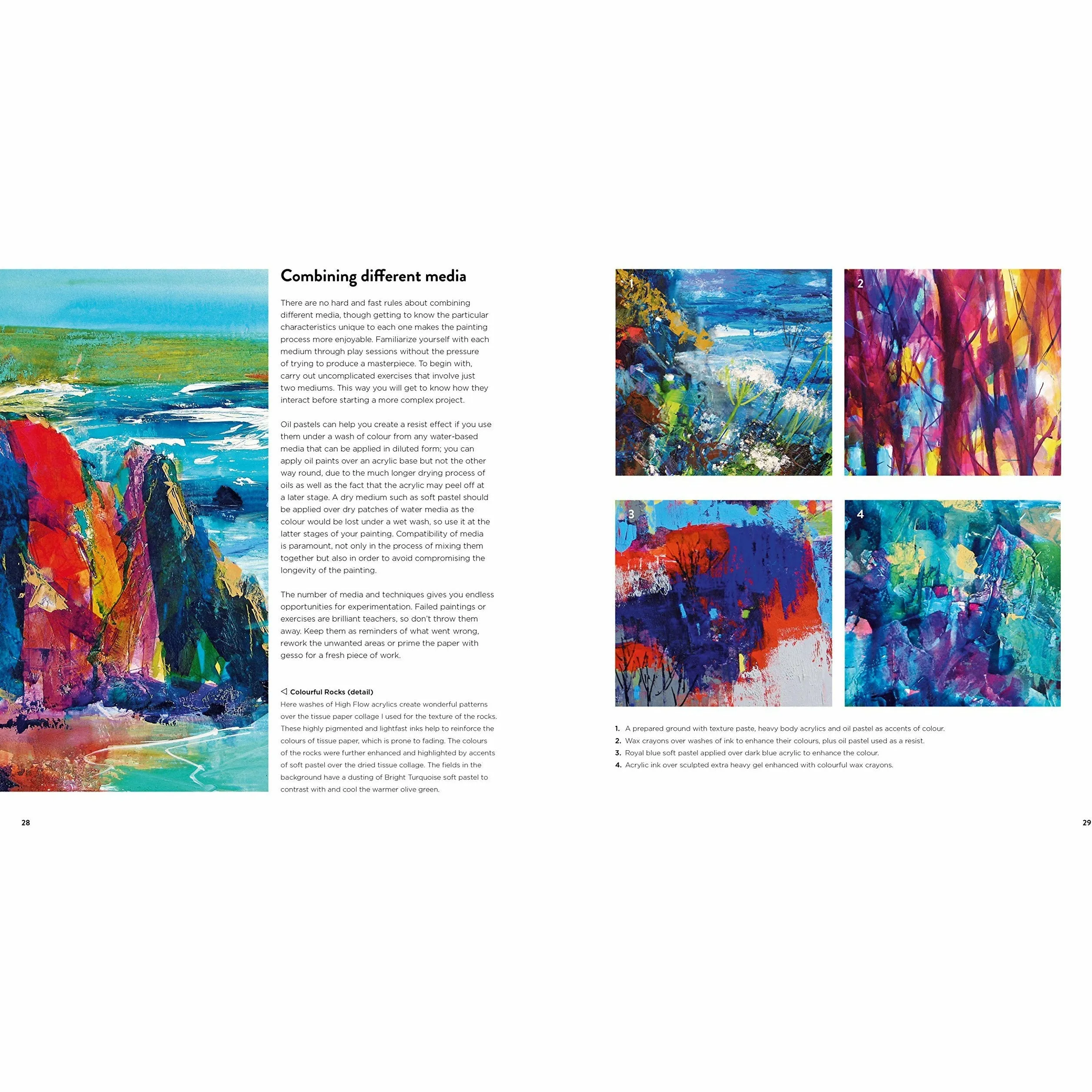 Contemporary Landscapes in Mixed Media