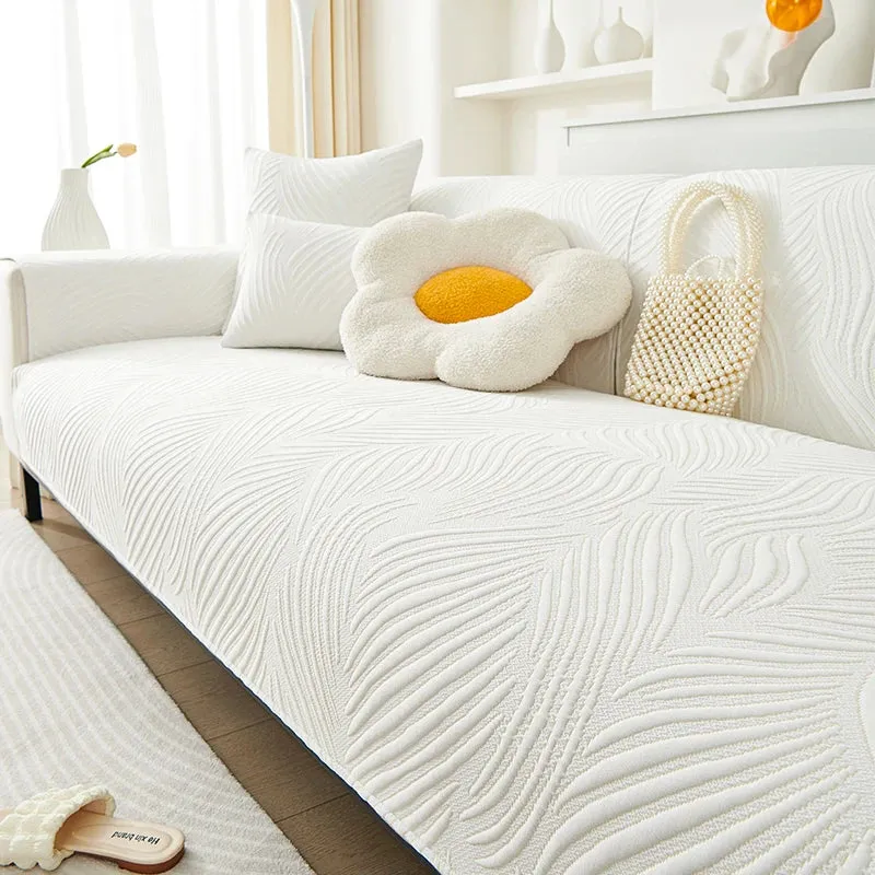 Cotton Sofa Cover for Living Room Decor Modern Sofa Cushion Pet Dog Kids Mat Couch Protector Cover Soft Thicken Chair Sofa Towel