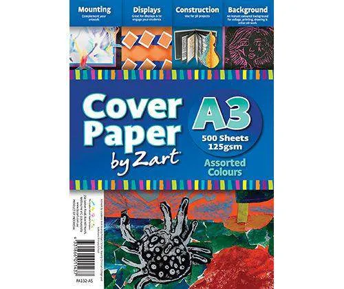 Cover Paper 125gsm Coloured A3 Pack of 500