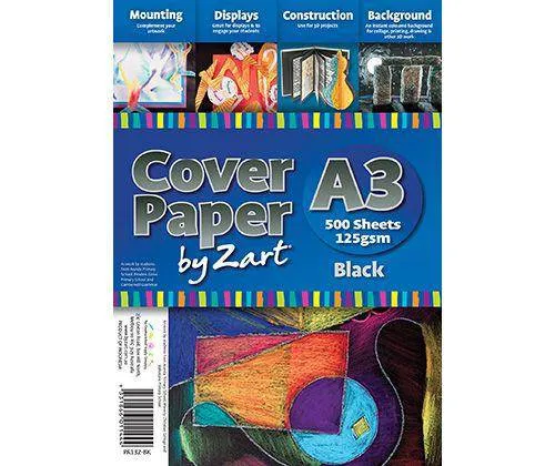 Cover Paper A3 125gsm Single Colours Pack of 500 Sheets