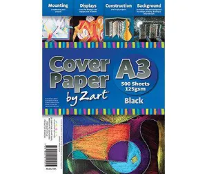 Cover Paper A3 125gsm Single Colours Pack of 500 Sheets