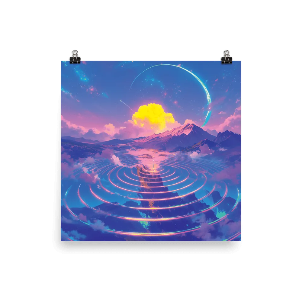 Crescent Lux Poster