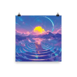 Crescent Lux Poster