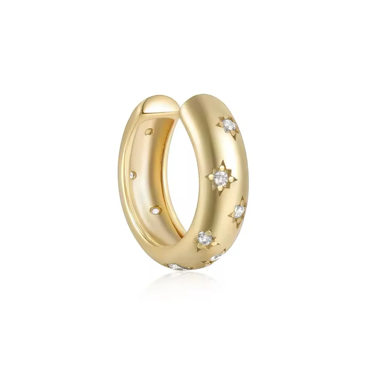 Cz Star Ear Cuff